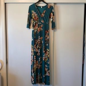 Pink blush Maternity Dress